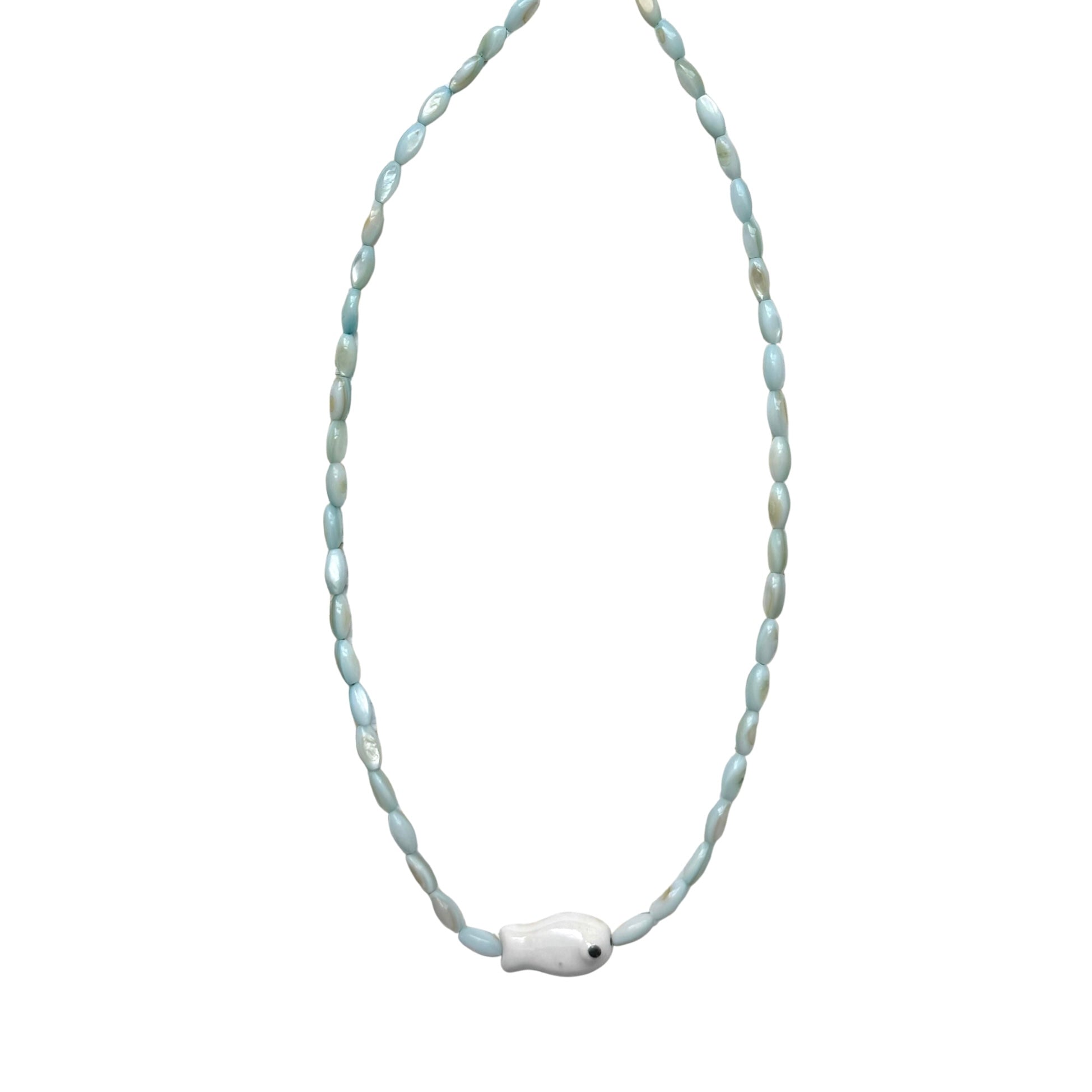 Santorini Fish Necklace (Available 6.5.26 9am cst)