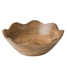 Load image into Gallery viewer, Handcrafted Scalloped Wood Bowls (Available in 3 sizes)