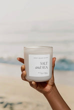 Load image into Gallery viewer, Salt and Sea 15oz Soy Candle