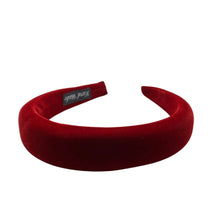 Load image into Gallery viewer, Rich Red Velvet Band Headband