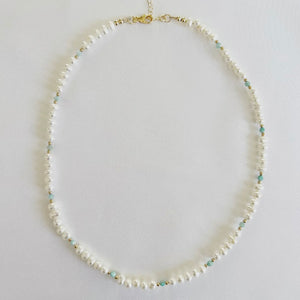 Islander Freshwater Pearl Necklace (Gold Filled)