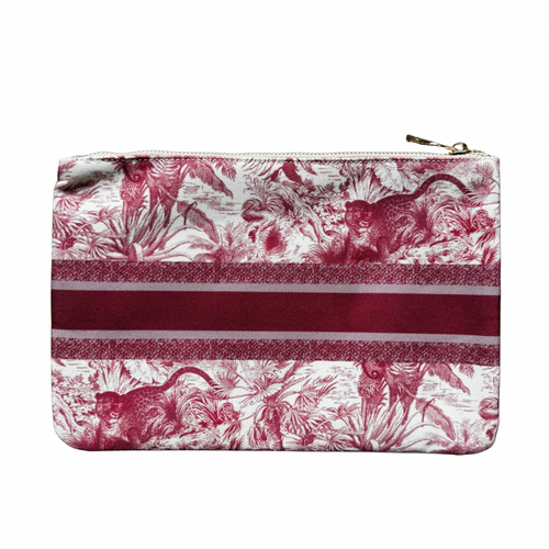 Rose Pink “Blank Name” Cosmetic Bag (In stock ready to ship)