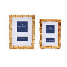 Load image into Gallery viewer, Blonde Bamboo Photo Frame (2 Sizes)