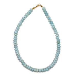 Seafoam Gemstone Necklace 15”
