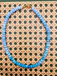 Peruvian Turquoise Opal Gemstone Necklace