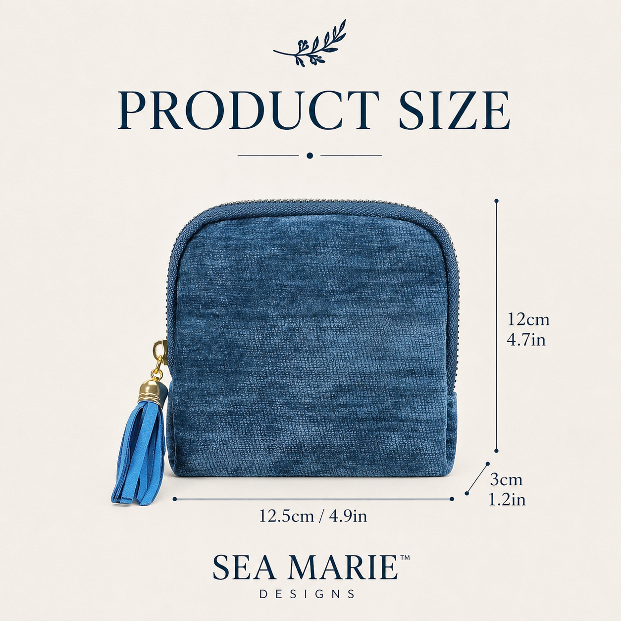 Harbor Travel Jewelry Case - Coastal Blue