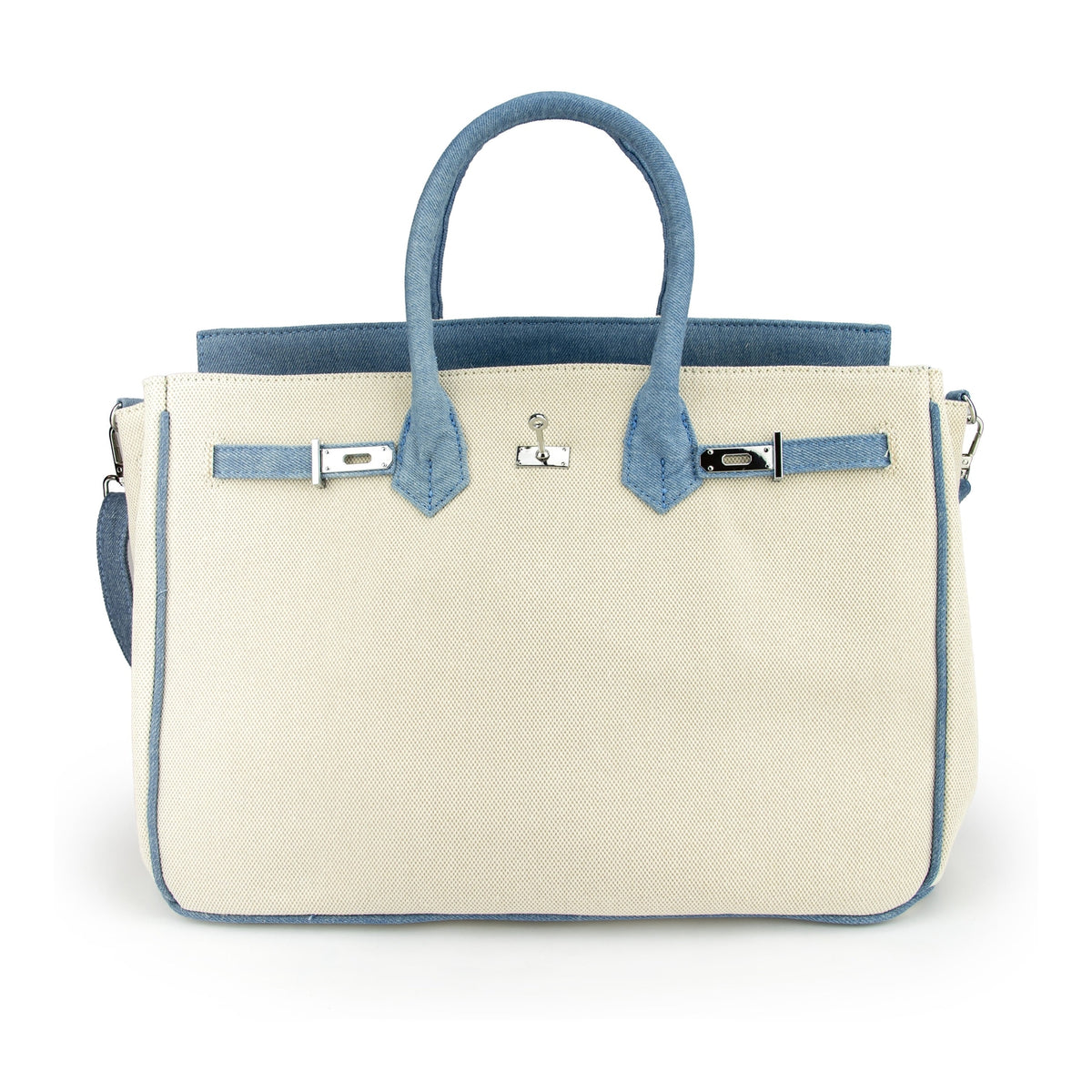 Margot Denim/Canvas Tote
