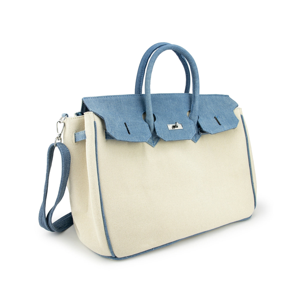 Margot Denim/Canvas Tote