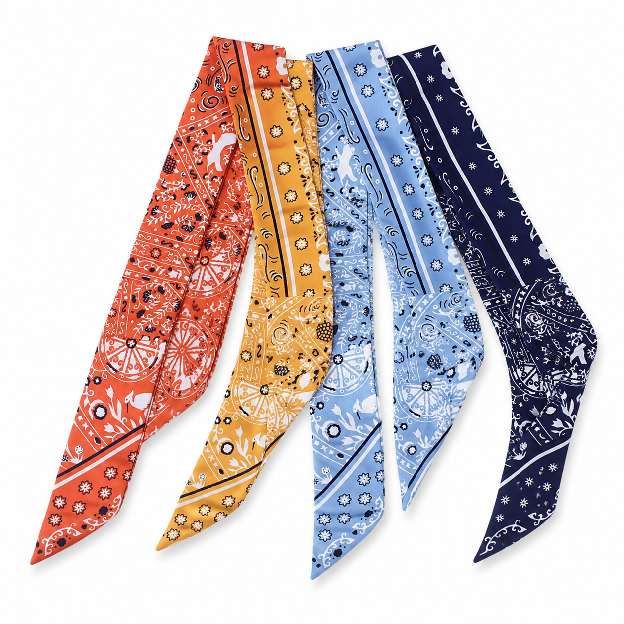 Bandana Twilly Scarf (4 Color Options)