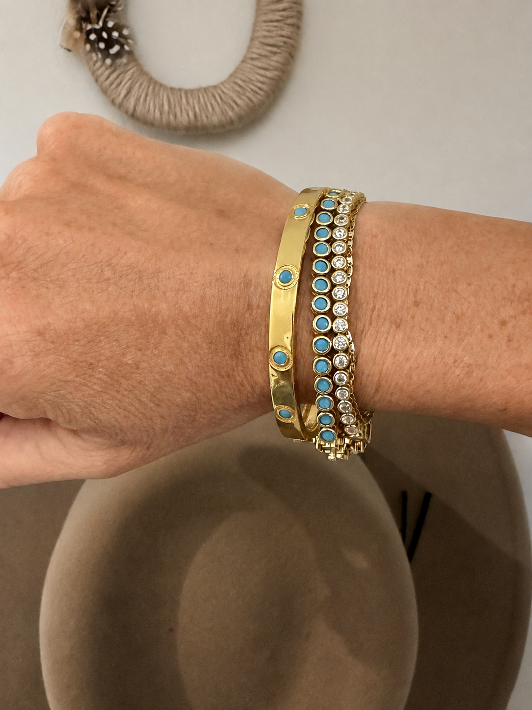 Turquoise Tide Cuff
