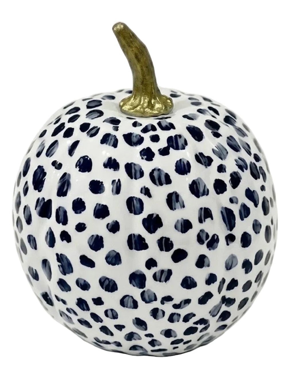 Navy Dotted Pumpkin