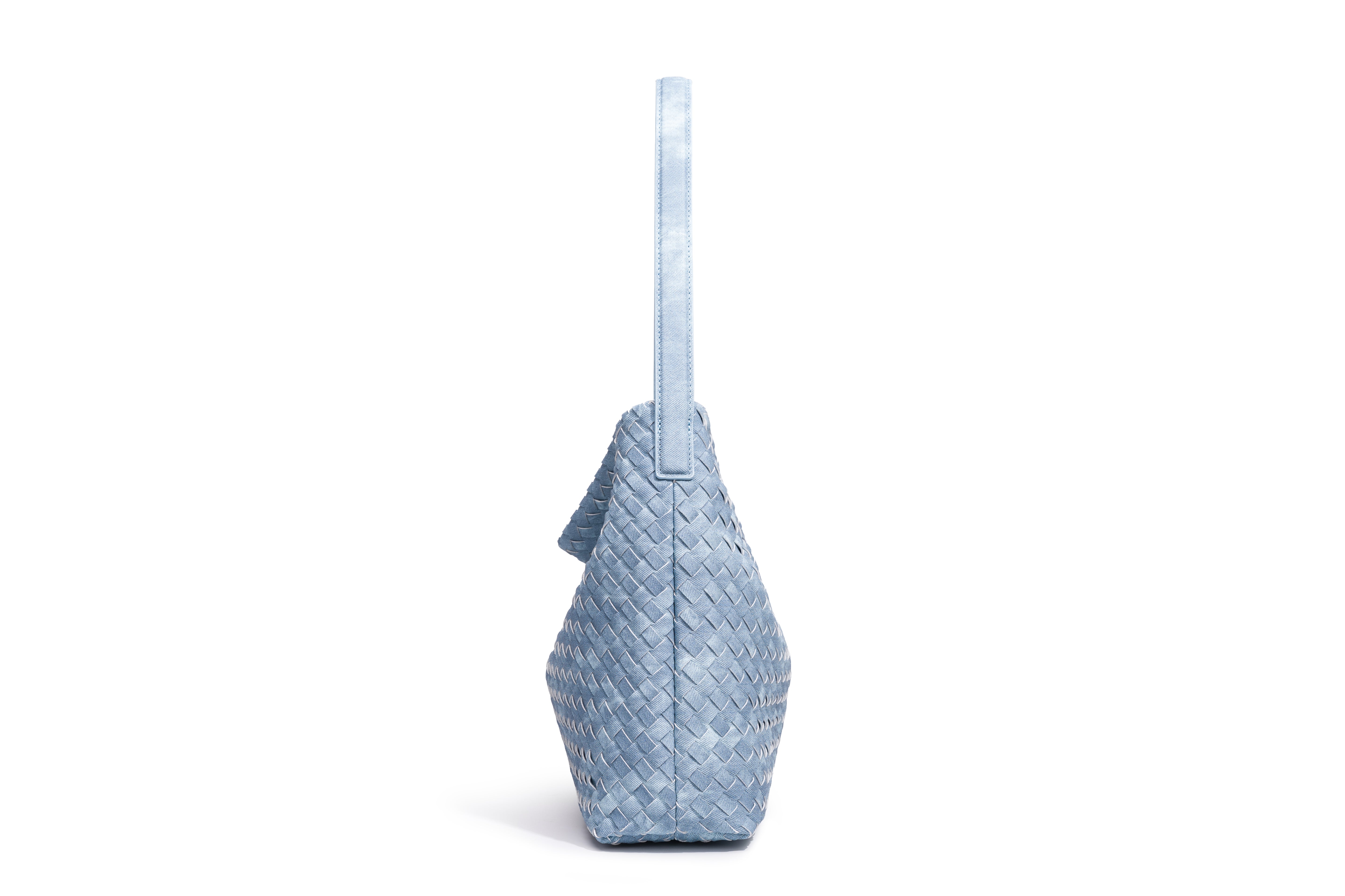 Mia Quilted Denim Hobo