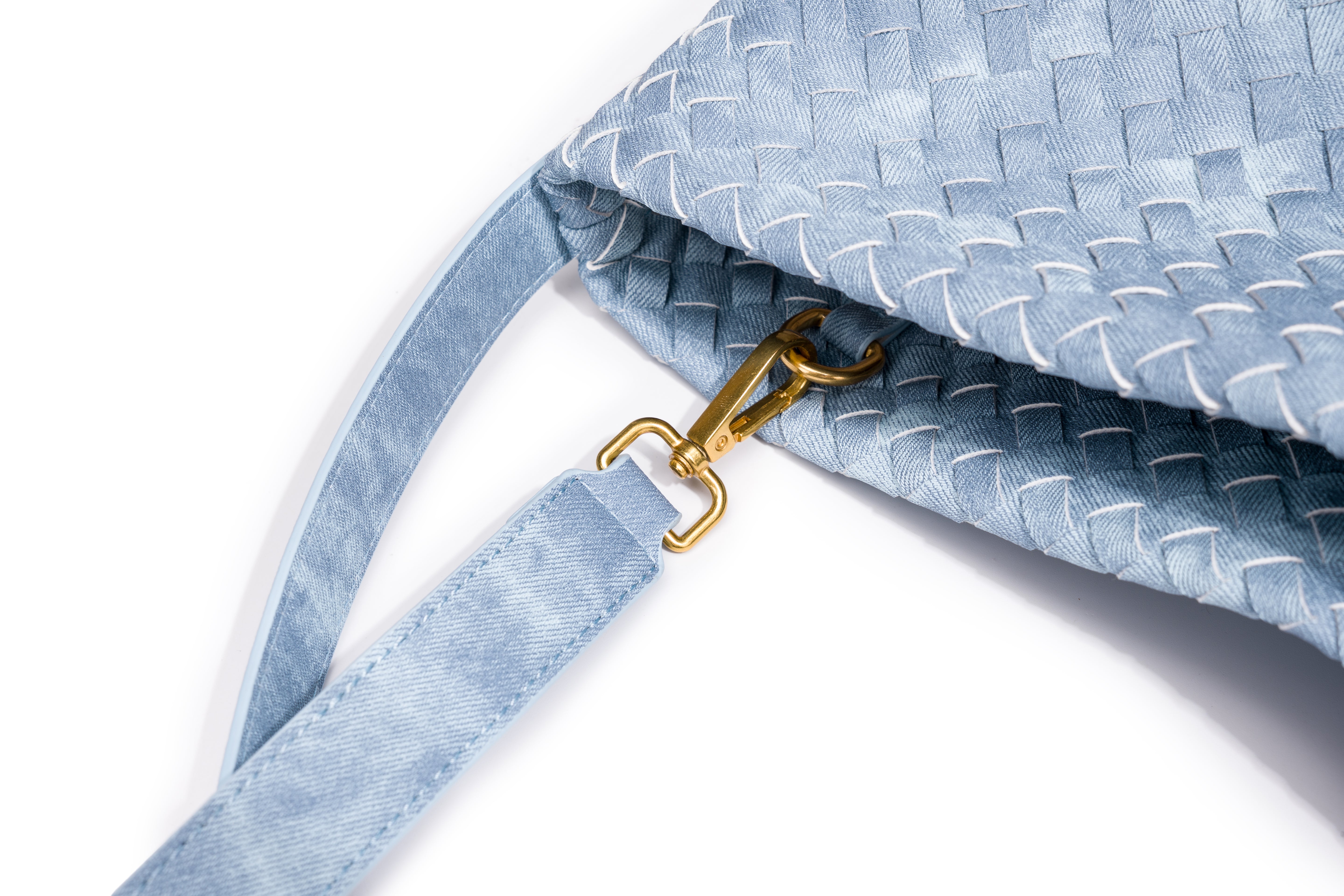 Mia Quilted Denim Hobo