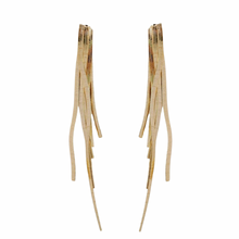 Load image into Gallery viewer, Skinny Gold Cascading Earrings