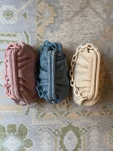Solana Raffia Clutch Bag (Ivory) – Sea Marie Designs