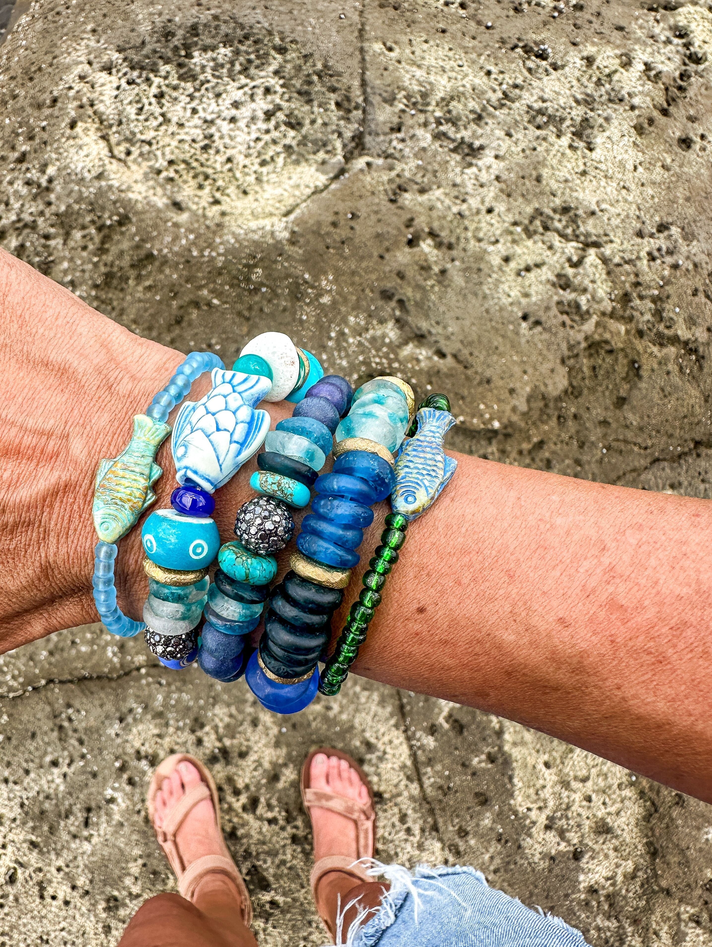 Intricate Stack Bracelet | Azul