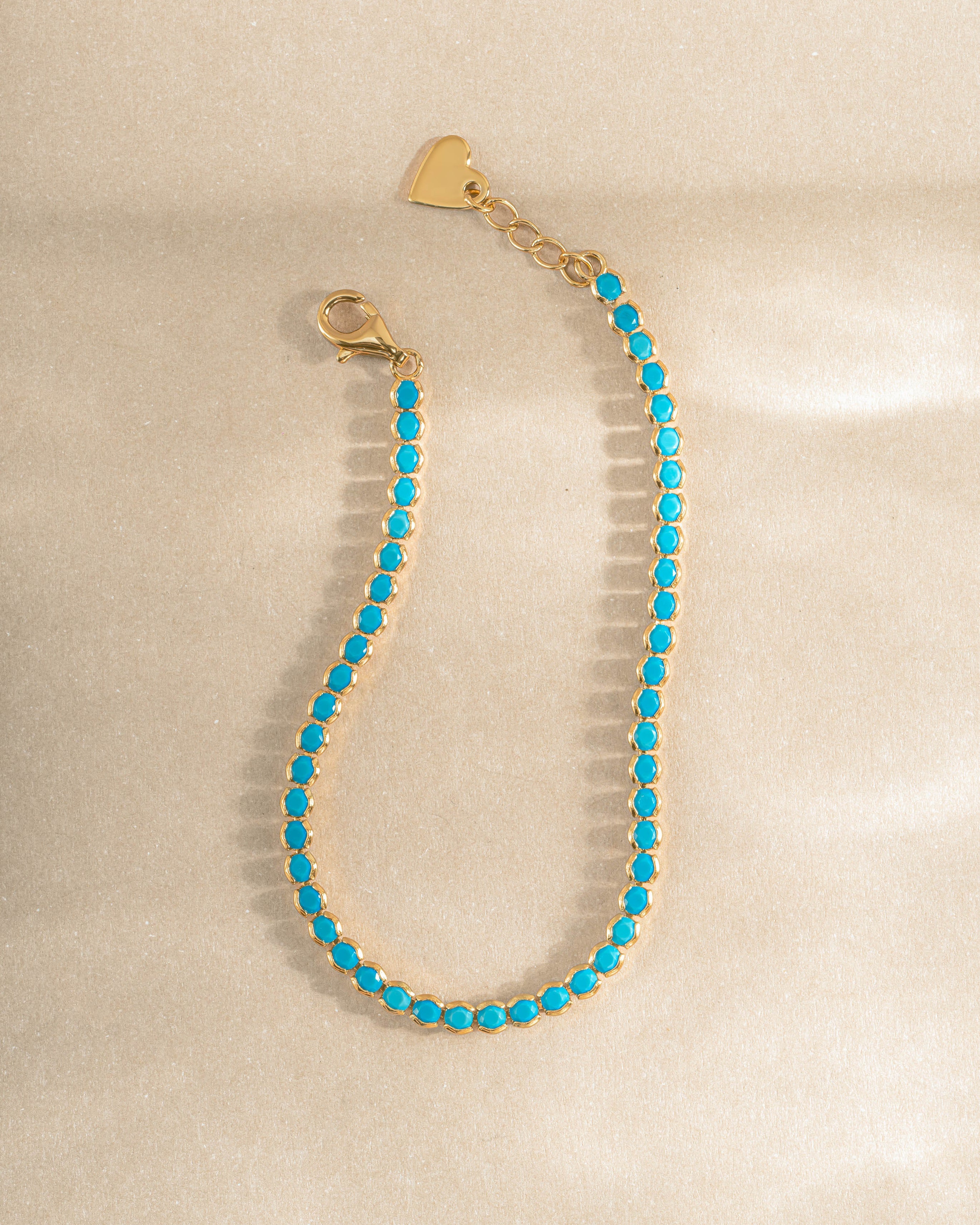 3mm Turquoise Tennis Bracelet