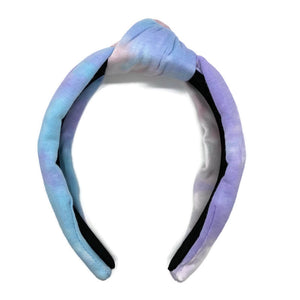 Pastel Tie Dye Topknot Headband