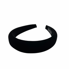 Load image into Gallery viewer, Black Velvet Band Headband
