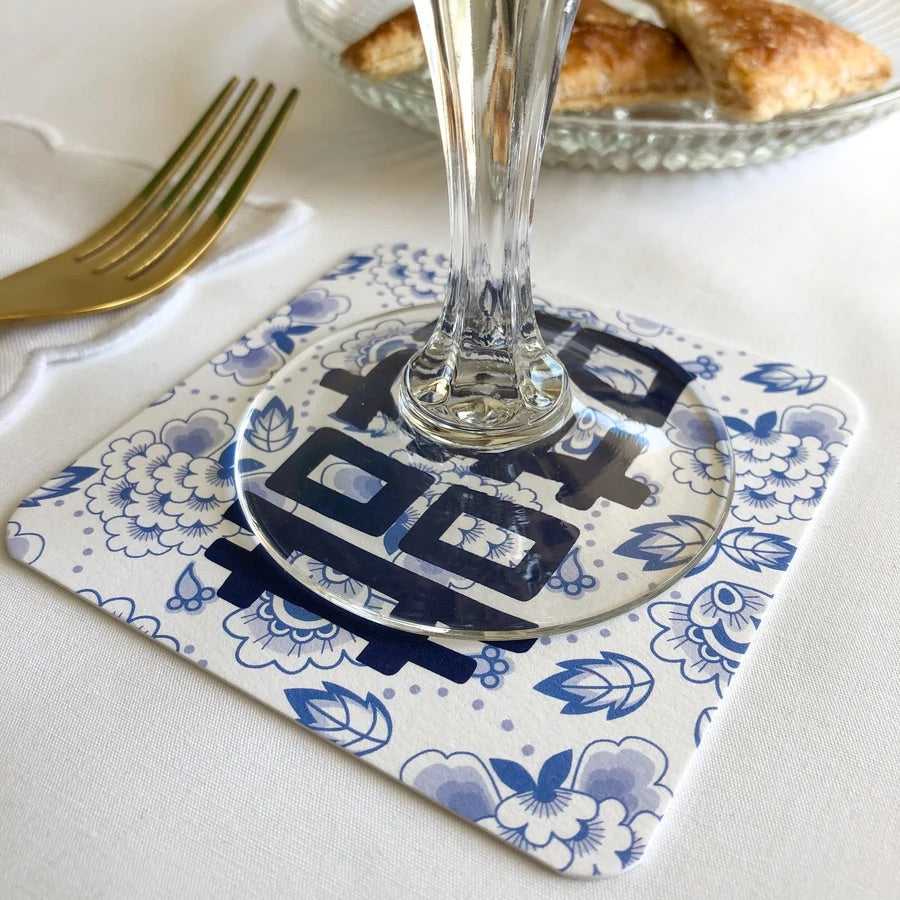 Double Happiness Coasters (Set of 24)