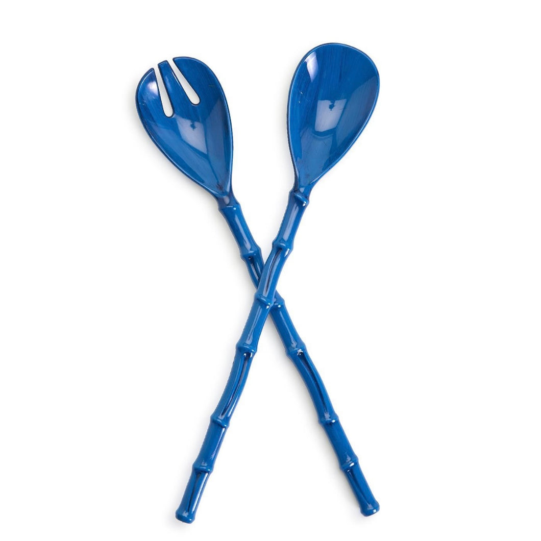 Blue Bamboo Touch Accent Salad Servers