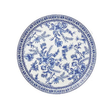 Load image into Gallery viewer, French Toile Paper 9&quot; Party Plates (10 per Pack)