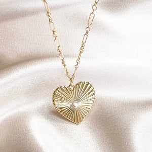 Gold Filled Heart Necklace