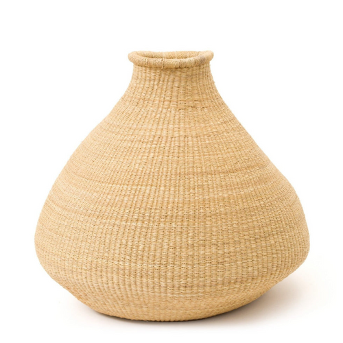 Large 19” Tall Natural Grass Bud Vase