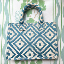 Load image into Gallery viewer, Mini Geometric Tote (With Crossbody Strap)