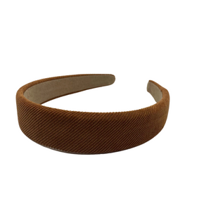 Brown Corduroy Band Headband