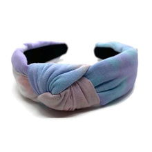 Load image into Gallery viewer, Pastel Tie Dye Topknot Headband