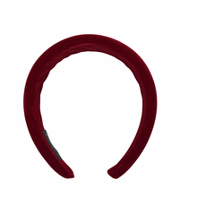 Load image into Gallery viewer, Rich Red Velvet Band Headband