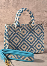 Load image into Gallery viewer, Mini Geometric Tote (With Crossbody Strap)