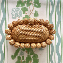 Load image into Gallery viewer, Rattan Bubble Clutch (Does not fit iPhone)