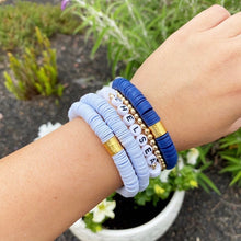 Load image into Gallery viewer, Personalized Heishi Beaded Bracelet (14 color options)